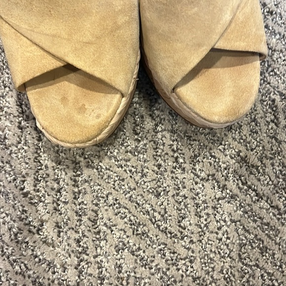 veronica beard wedge sandal- sz 8 - Picture 4 of 4